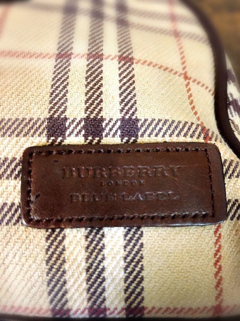 Burberry バーバリー　ミニ　ボストン　バッグ　ノバ　チェック