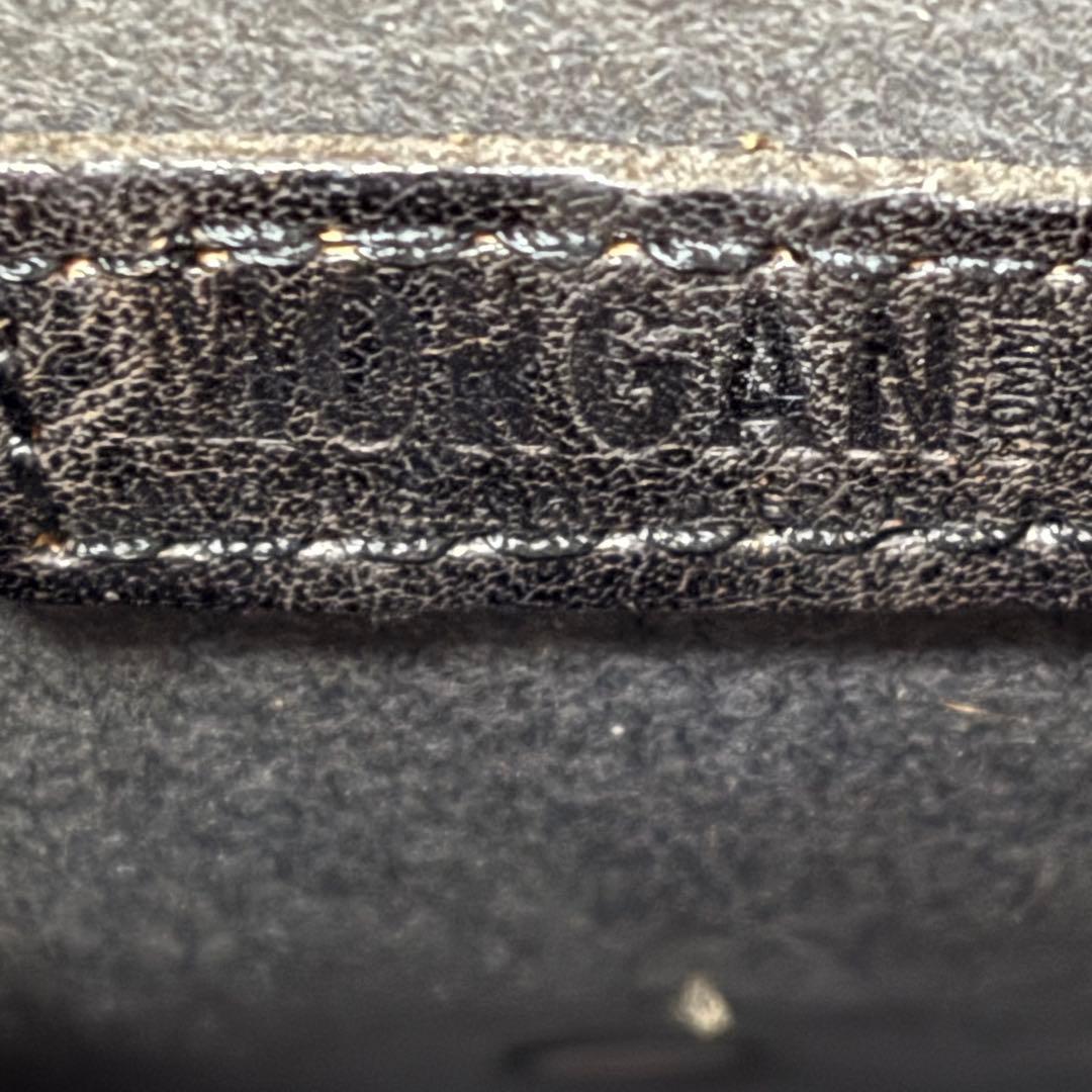 MORGAN ベルト　バンダリア　レザー　ポケット　3連　ミリタリー