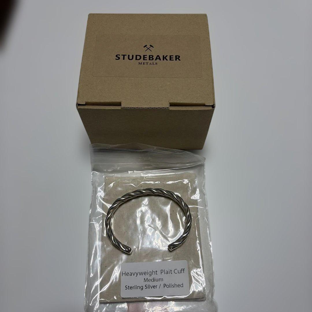 アクセサリー Studebaker lsHEAVY WEIGHT PLAIT CUFF
