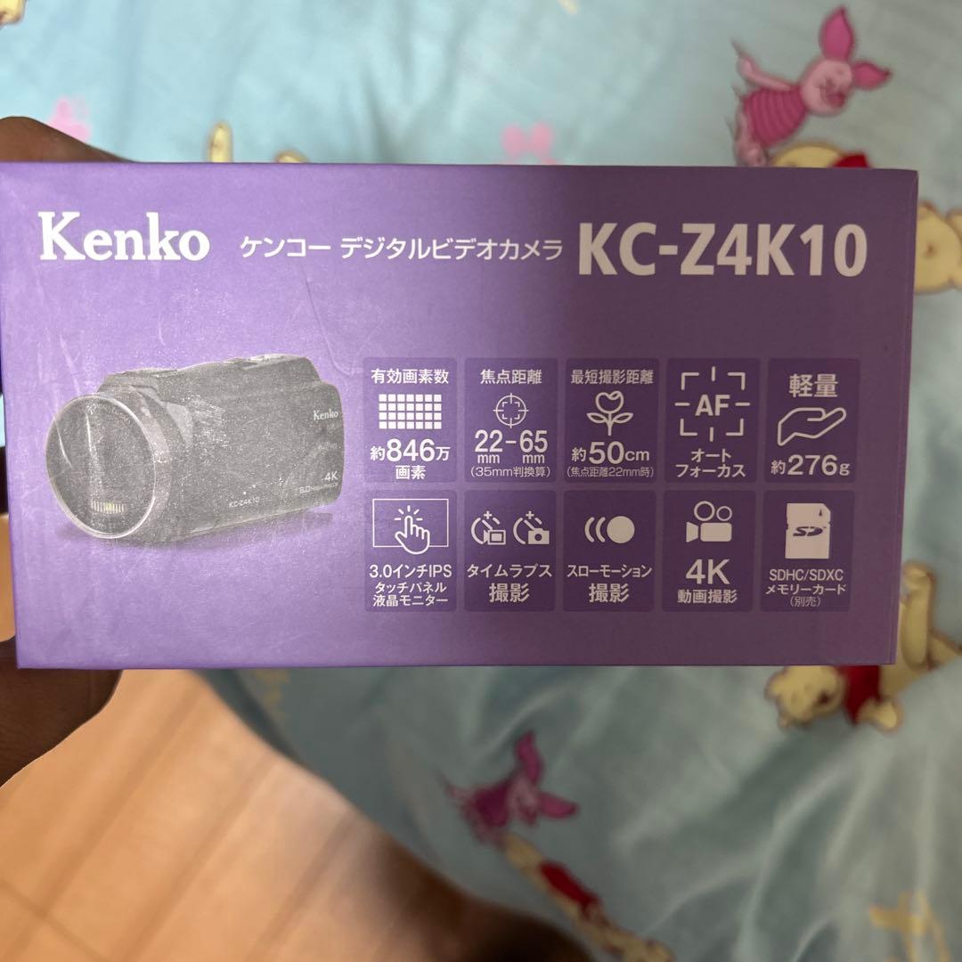 Kenko KC-Z4K10 4Kビデオカメラ 13まで！大至急！ 即購入可能！