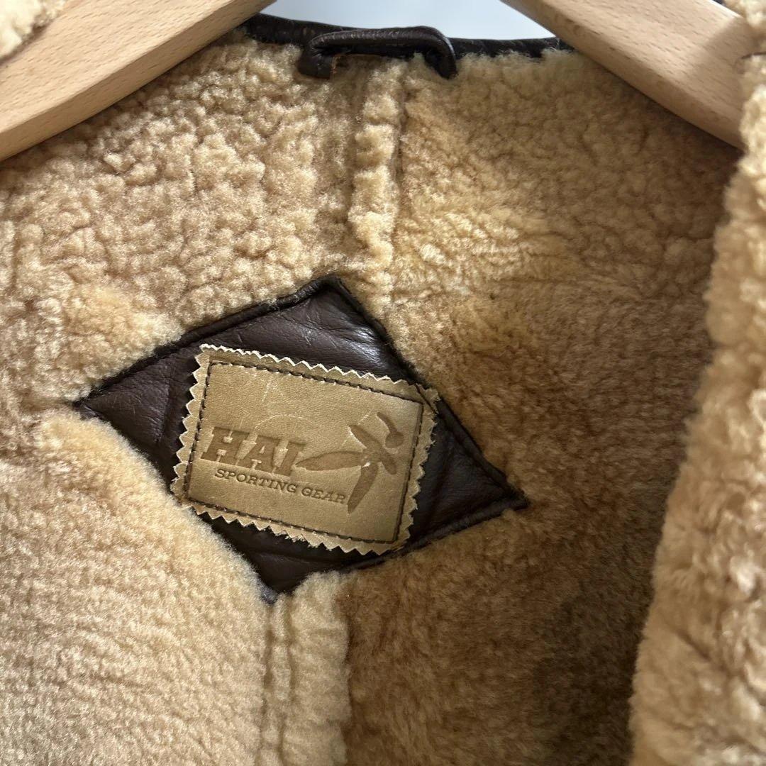 HAI sporting gear レザーパッチワークジャケット