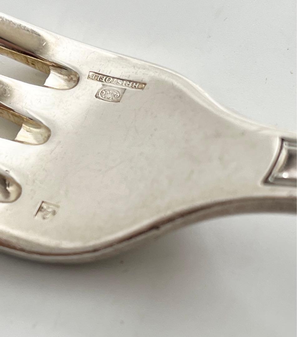 クリスとフル フォーク 6本セット フランス 輸入品 20.5㎝