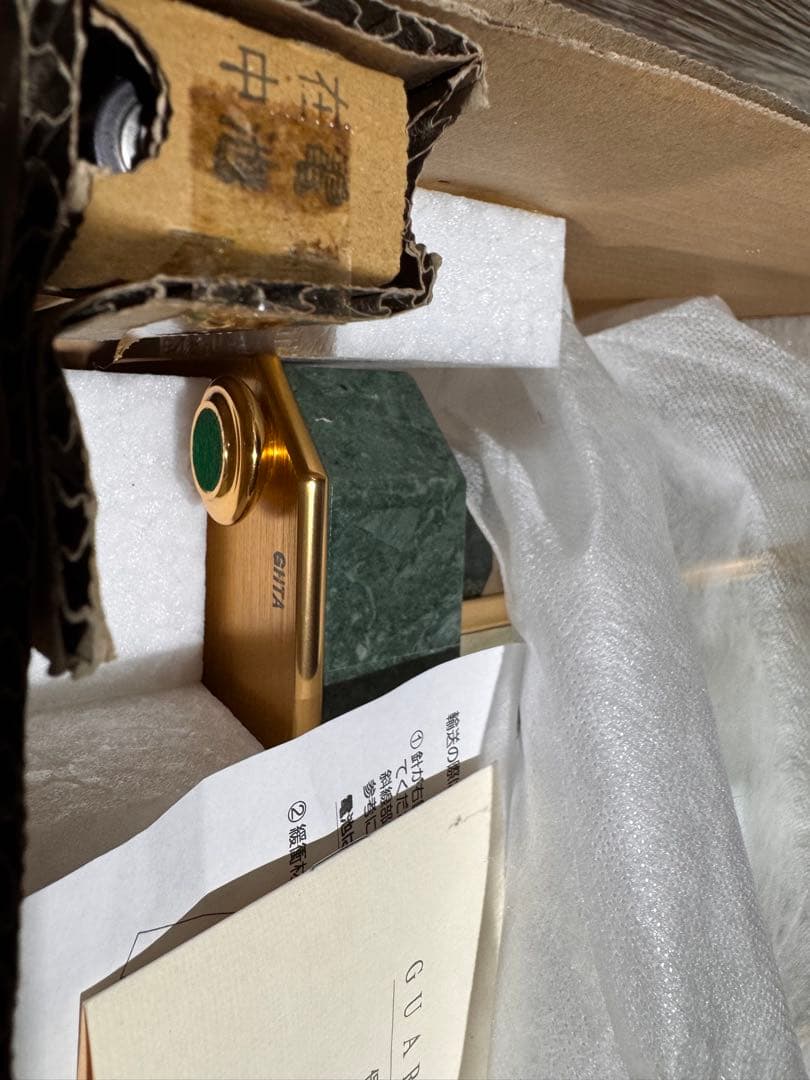 通電確認済　セイコー置時計 エムブレム　HW926G SEIKO内閣総理大臣贈呈