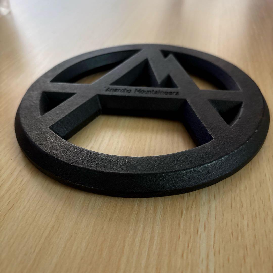マウンテンリサーチ”Pot Mat” Aリースマーク型　トリコット　鍋敷き