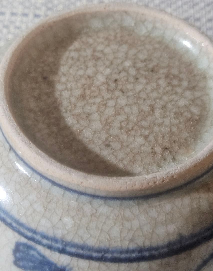 【名品❗】17〜18世紀　中国古陶磁器　南方系　古安南　安南染付　茶碗　向付2客