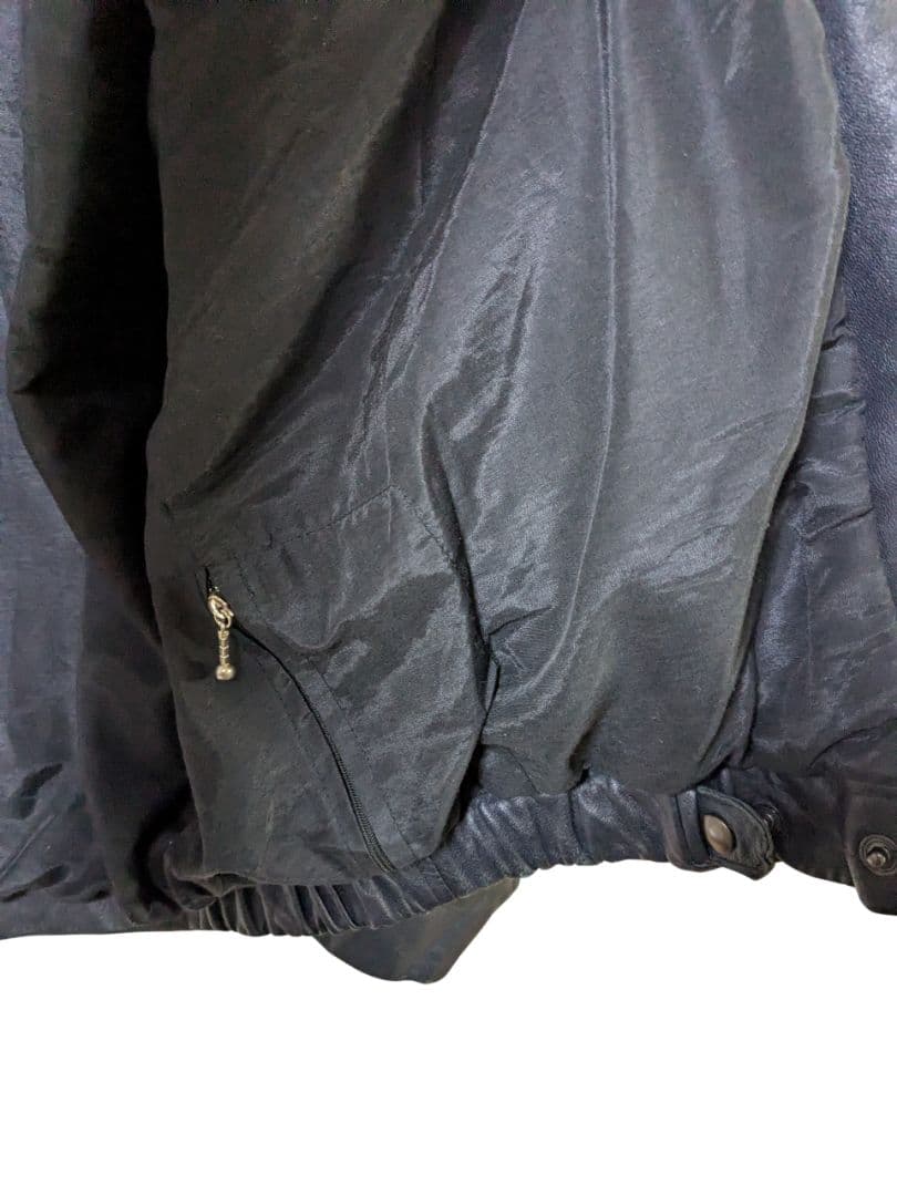 70s~80s フランス軍　パイロット　レザー フライトジャケット