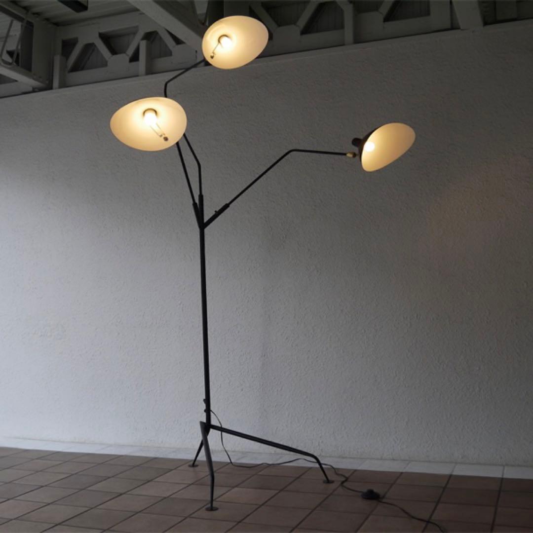 セルジュムーユ Serge Mouille ◇3灯フロアランプ 新品