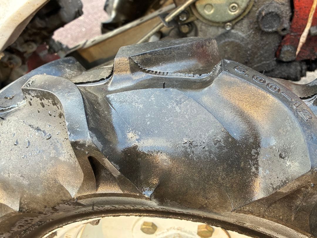 クボタ 耕運機K1-75 7.5馬力ディーゼル エンジン　動作確認済み