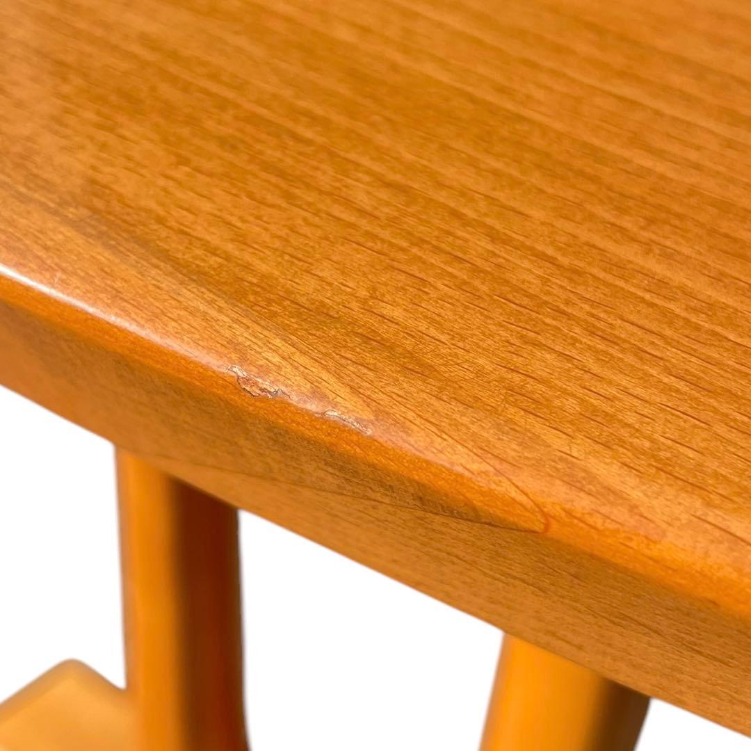 HR589 【希少デザイン】Karimoku ダイニングテーブル やや半円