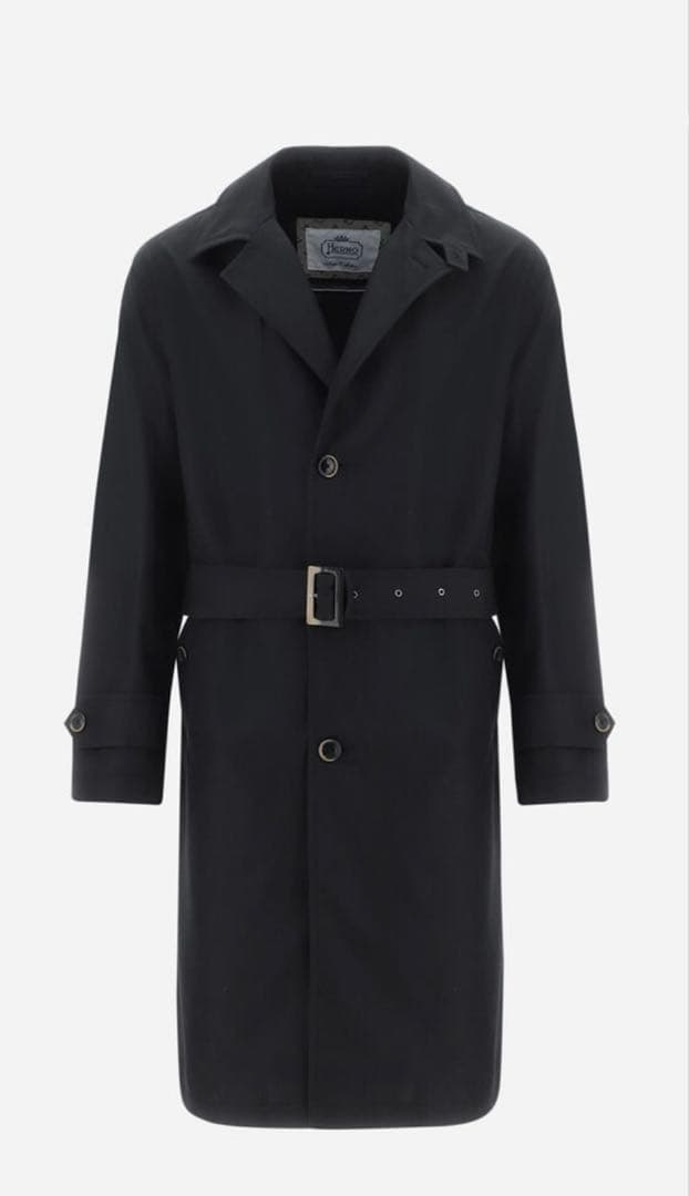 美品　ヘルノ　HERNOメンズ　トレンチコート　近年モデル　クリーニング済み