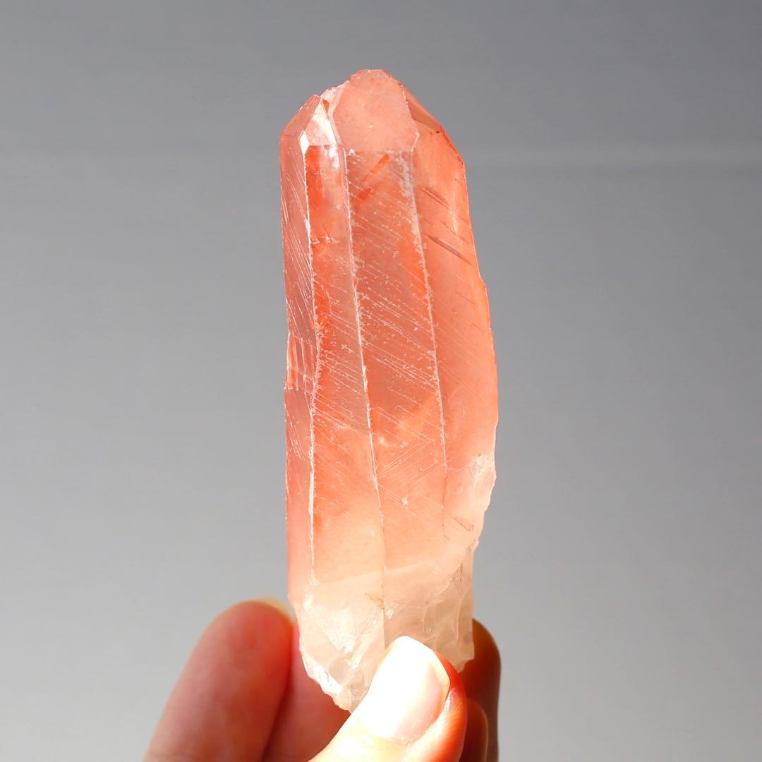 ソウルメイトツイン ディープピンクレムリアンシード 天然石 水晶 鉱物ツインレイ