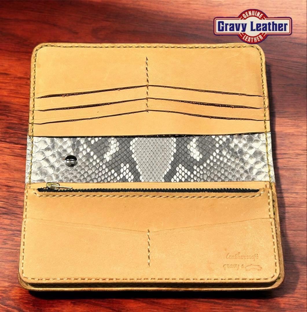 take様Gravy Leatherロングウォレット コードバン ネイティブ