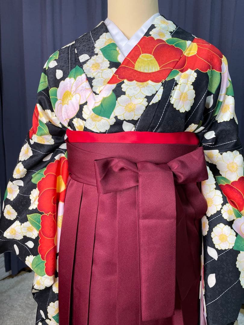 美品✨学生卒業式 袴セット 長襦袢付き ちはやふる　はいからさん　早い物勝ち