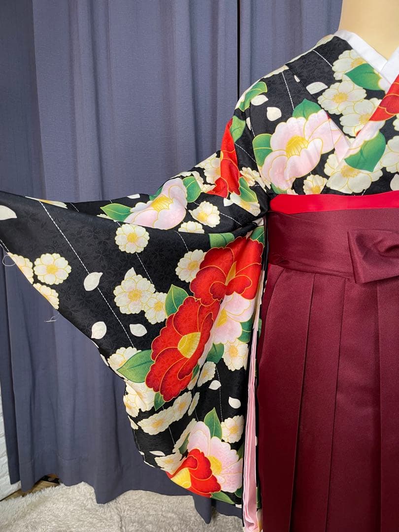 美品✨学生卒業式 袴セット 長襦袢付き ちはやふる　はいからさん　早い物勝ち