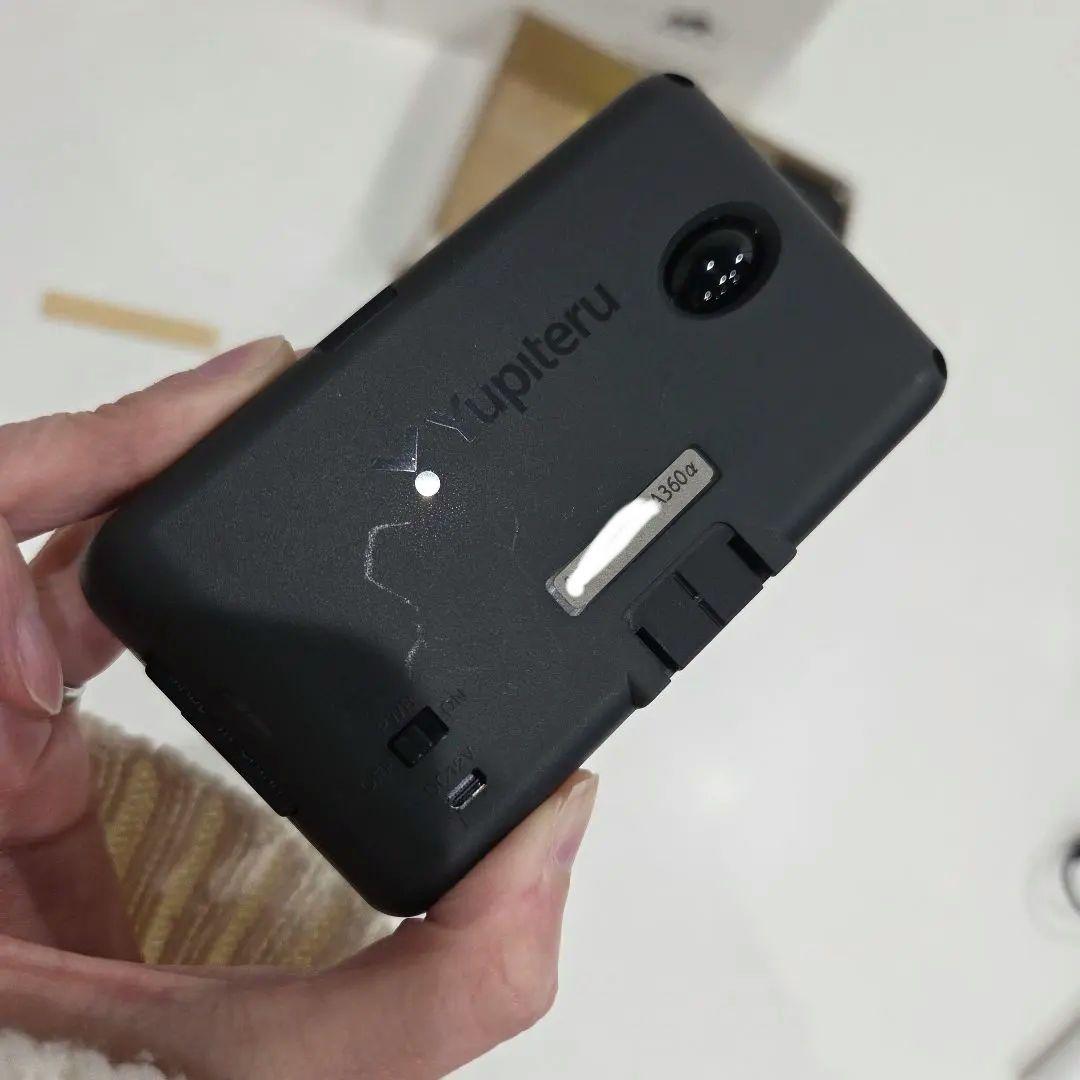 最新2025年秋版地図 ユピテル A360α GPS内蔵レーザー&レーダー探知機