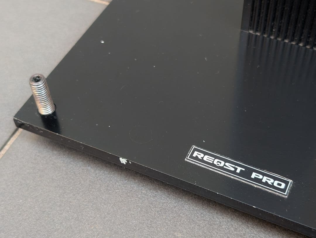 【廃盤レア】REQST スピーカースタンド RKST-90 ペア スパイク付き