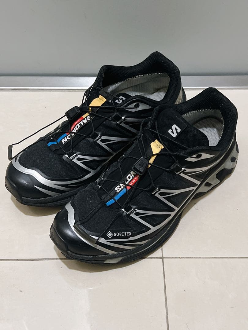 サロモン SALOMON XT-6 GTX 27cm ゴアテックス 黒