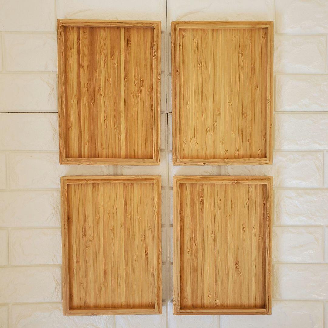 極美品 無印良品 14点セット 重なる竹材長方形ボックス 収納ボックス 小物入れ