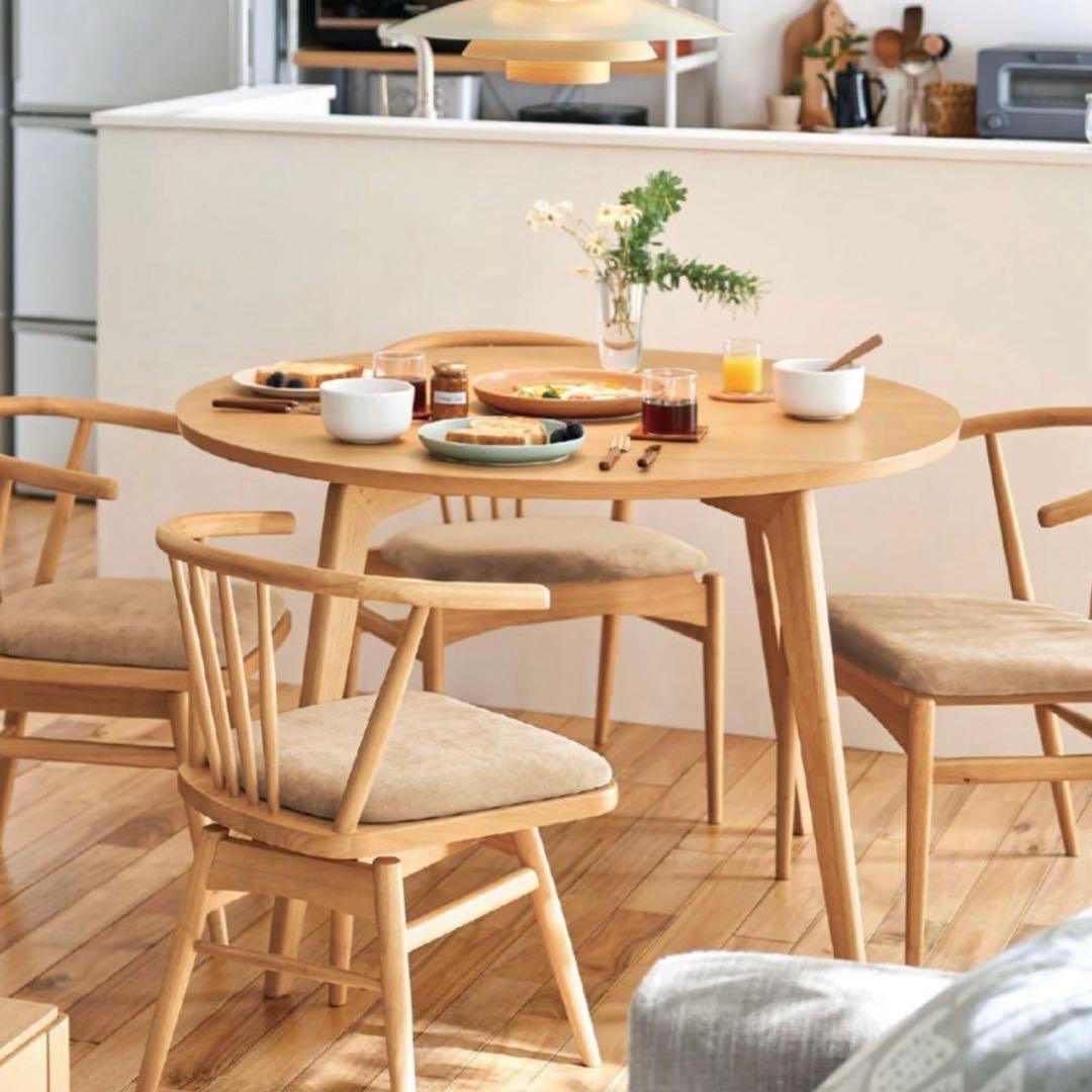 【値下げ】ベルメゾン　集える円形ダイニングテーブル