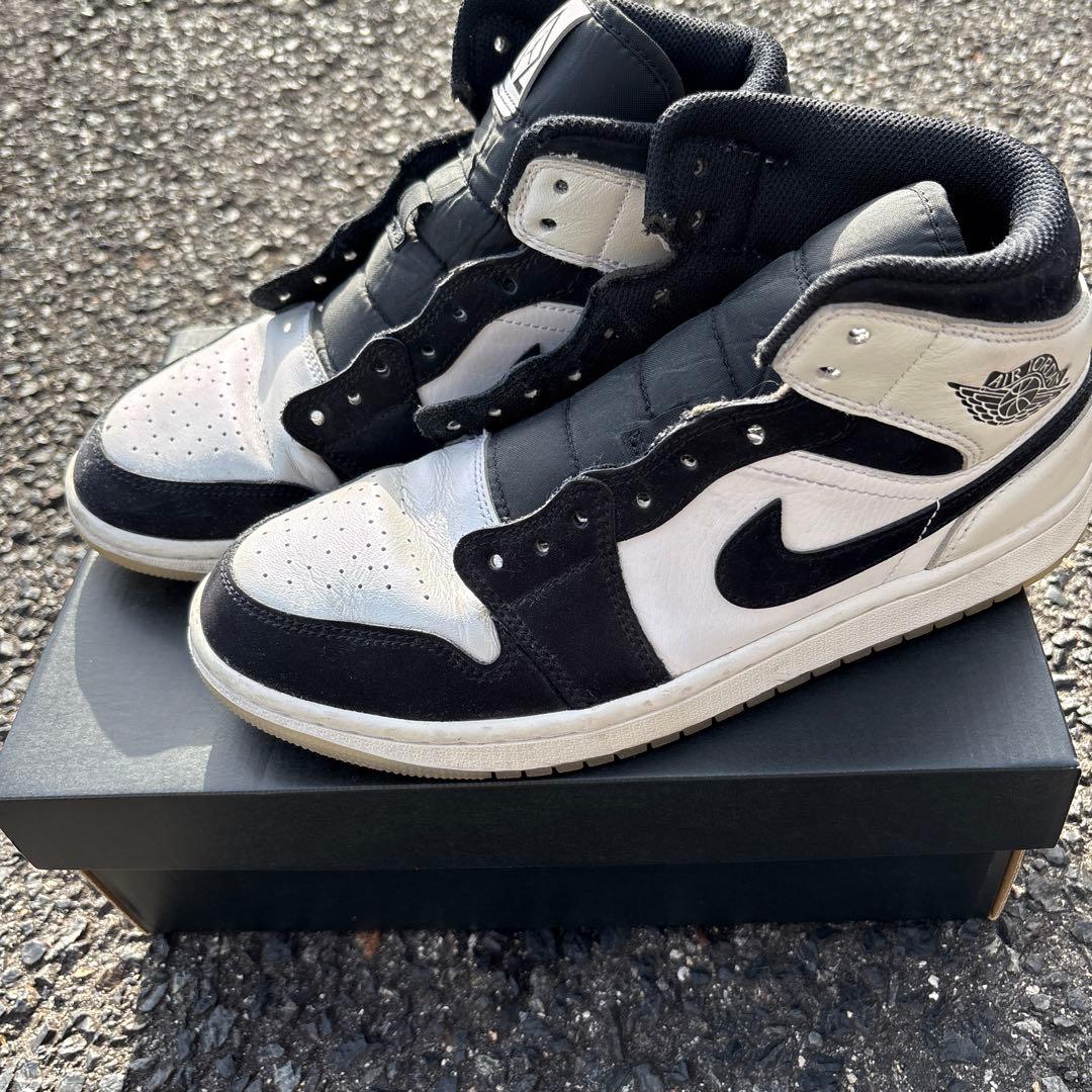 靴 Nike Air Jordan 1 Mid Omega/Black/White