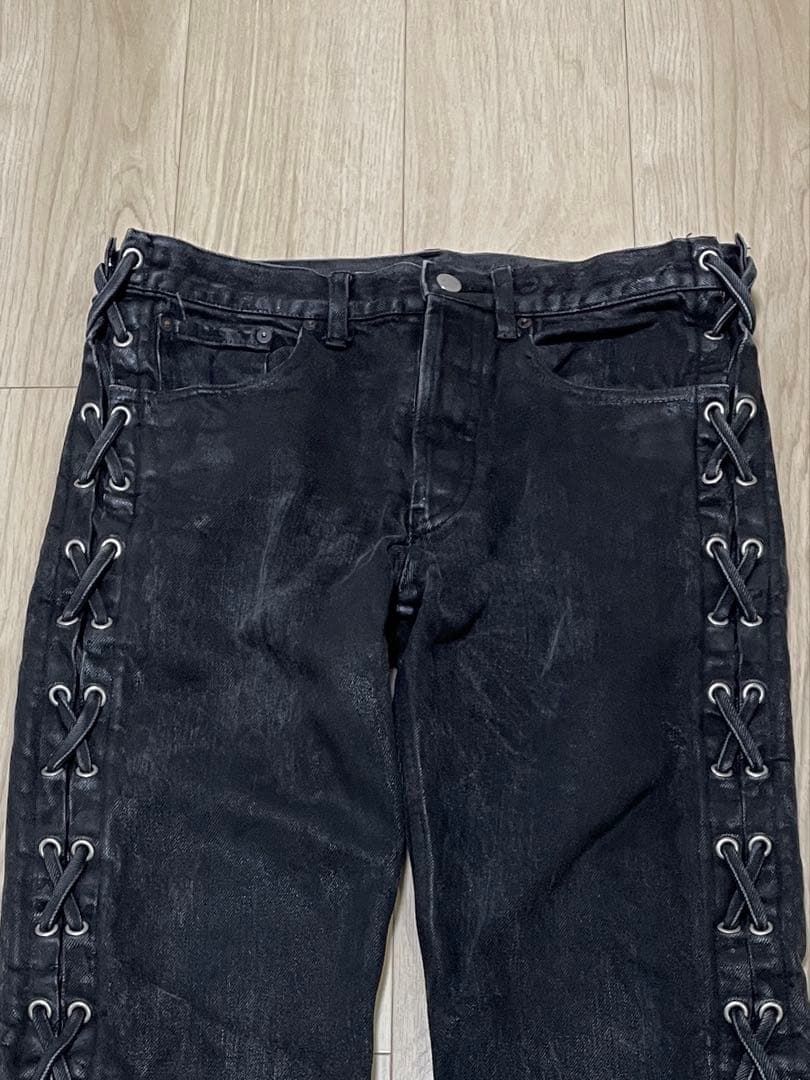 yzerr着用　BREATH コーティングパンツ　M lastnest