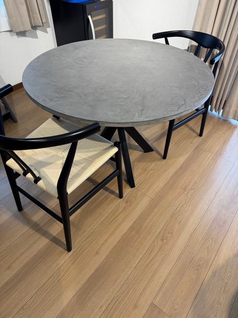 タ*カ様 2022年購入 コンクリカグ モールテックス 丸テーブル 100cm
