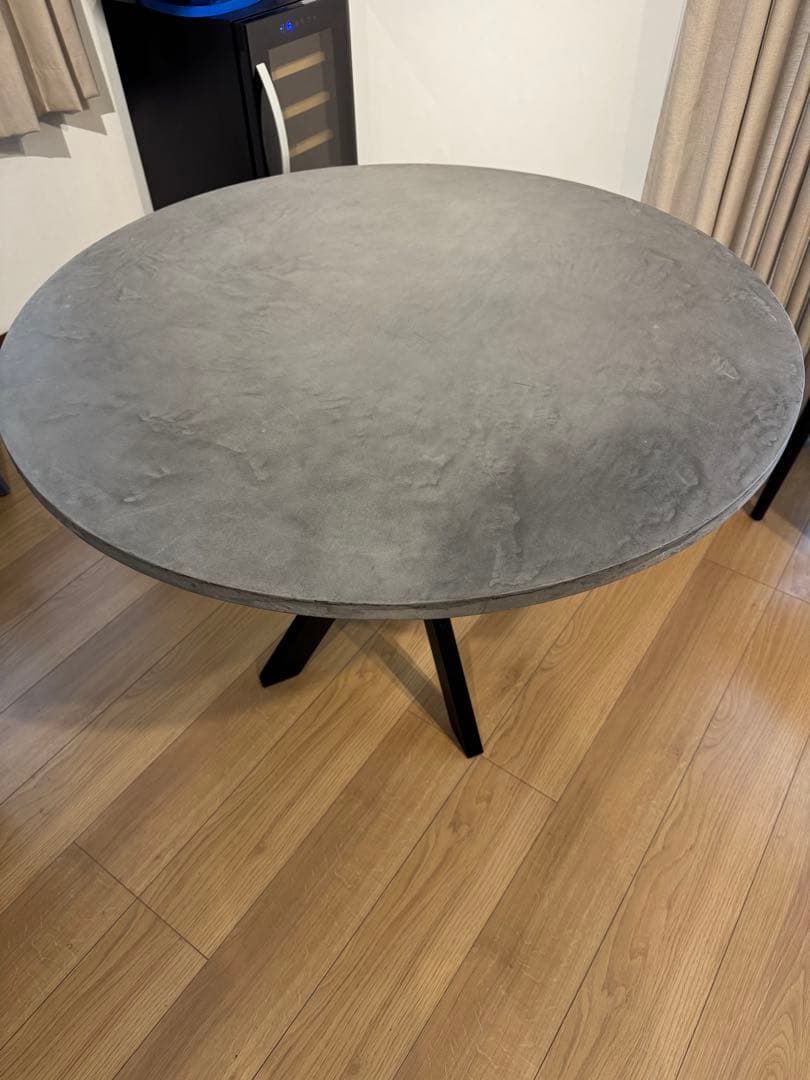 タ*カ様 2022年購入 コンクリカグ モールテックス 丸テーブル 100cm