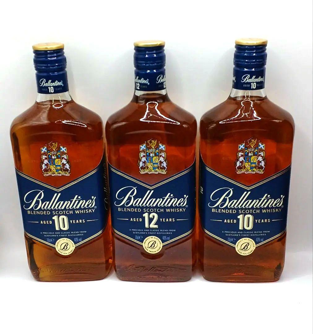 Ballantine's 10年・12年 ウイスキーセット　バランタイン　古酒