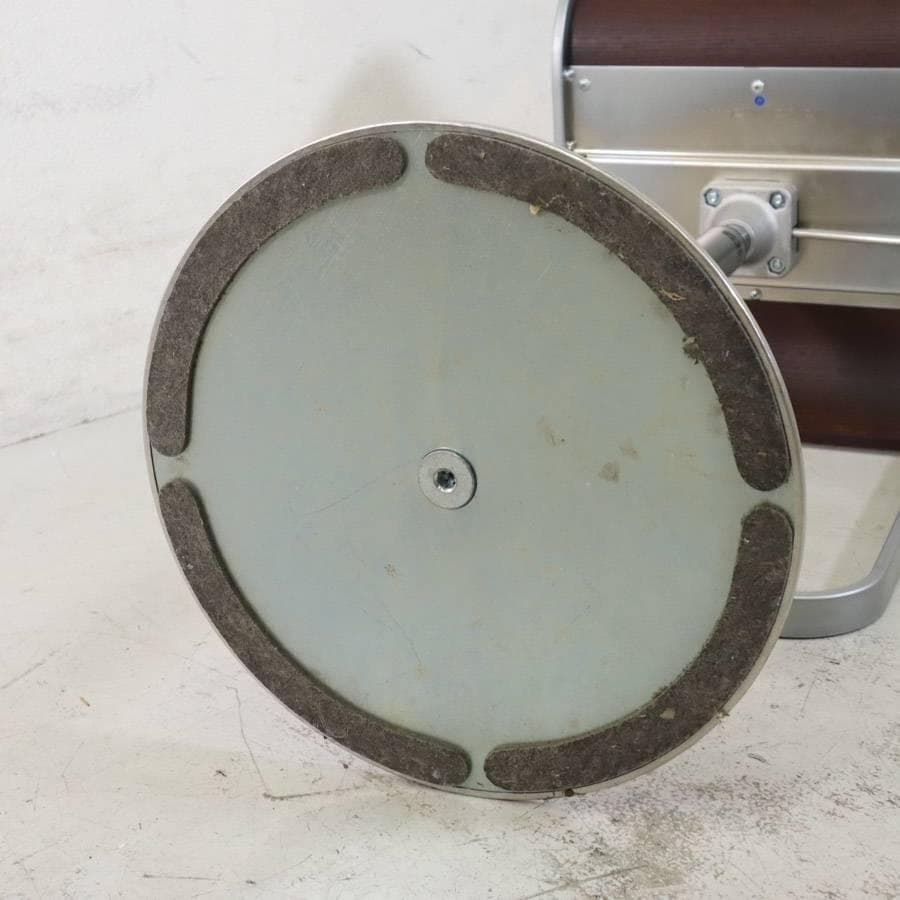 はなこ様6の2ラパルマ レム ハイスツール 板座 オーク突板 ブラウン昇降回転a