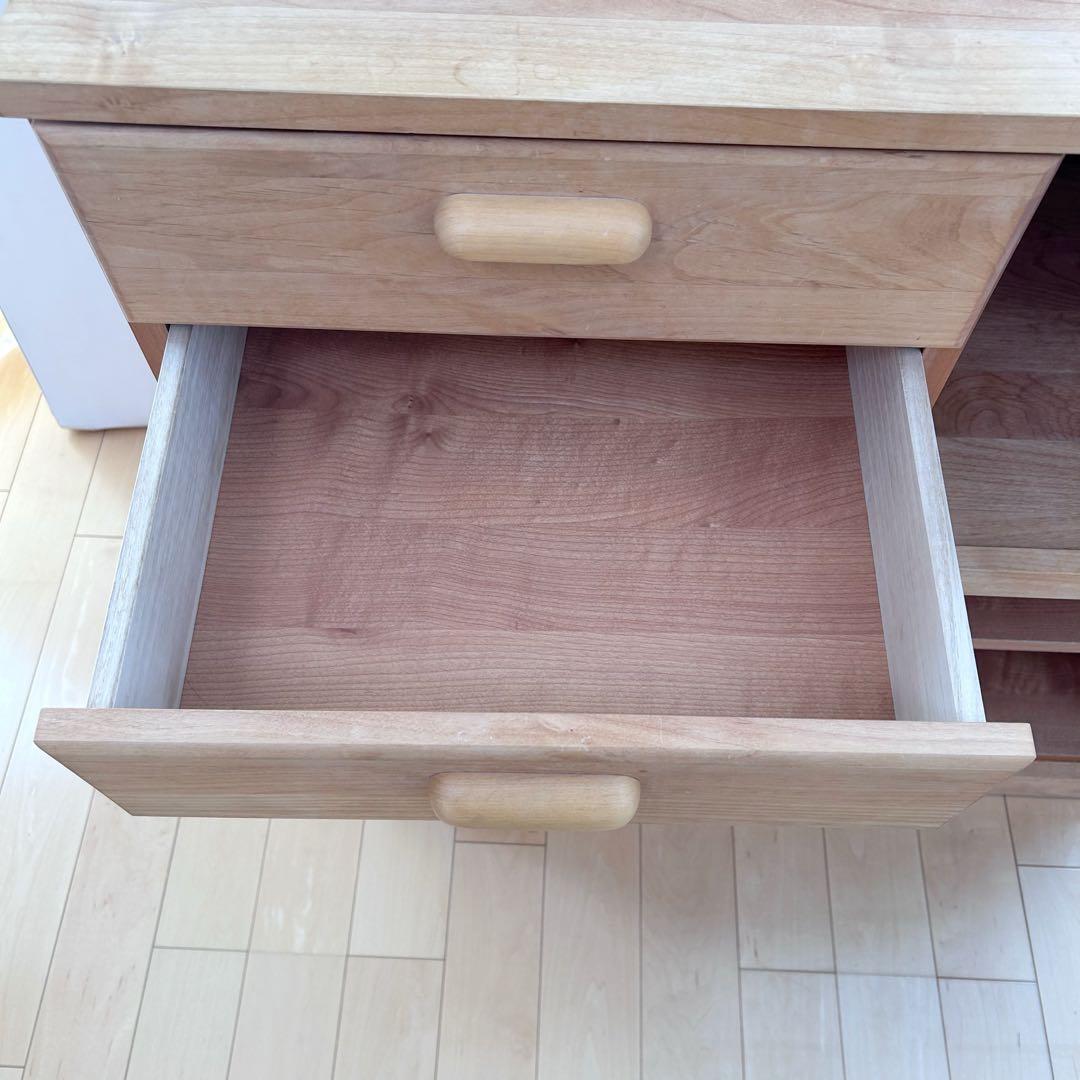 モモナチュラル　VIBO ヴィボ カップボード　キッチンカウンター　レンジ台