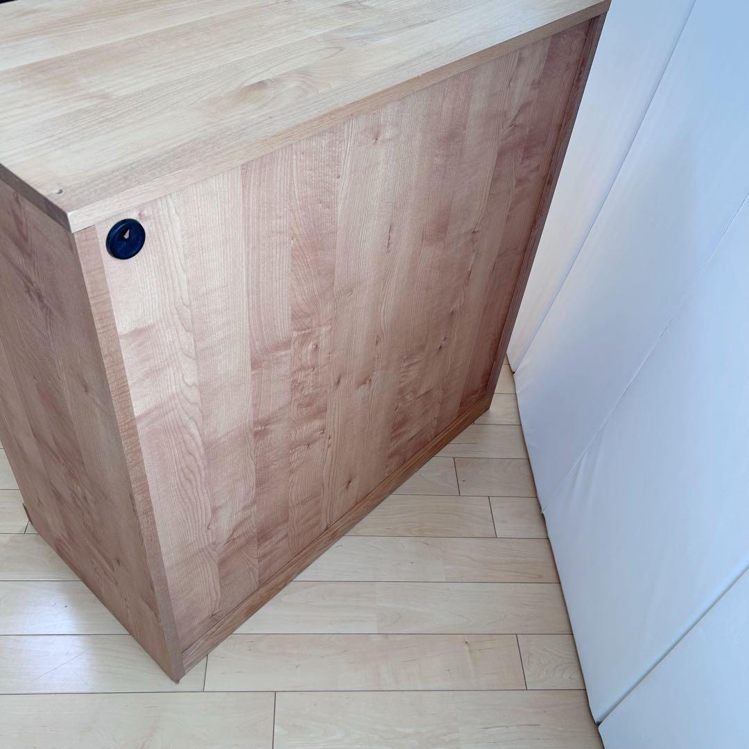 モモナチュラル　VIBO ヴィボ カップボード　キッチンカウンター　レンジ台