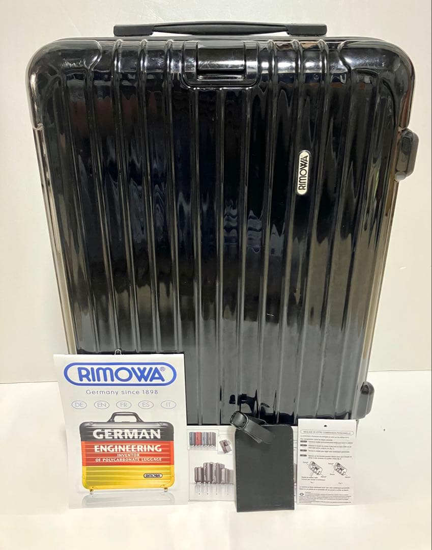 RIMOWA リモワ SALSAデラックス ブラック 2輪 TSA 機内持込