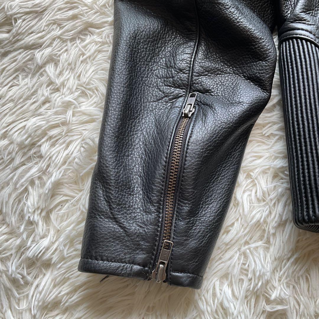美品✨ハーレーダビッドソン　レザージャケット　シングルライダース　M 黒　現行
