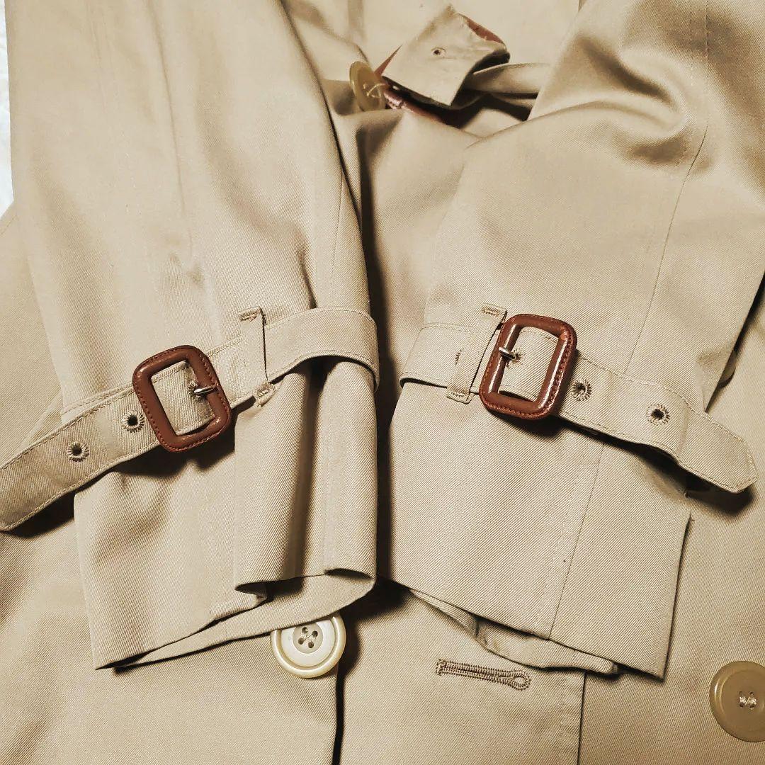 【名作】アクアスキュータム トレンチコート クラブチェック メンズ L