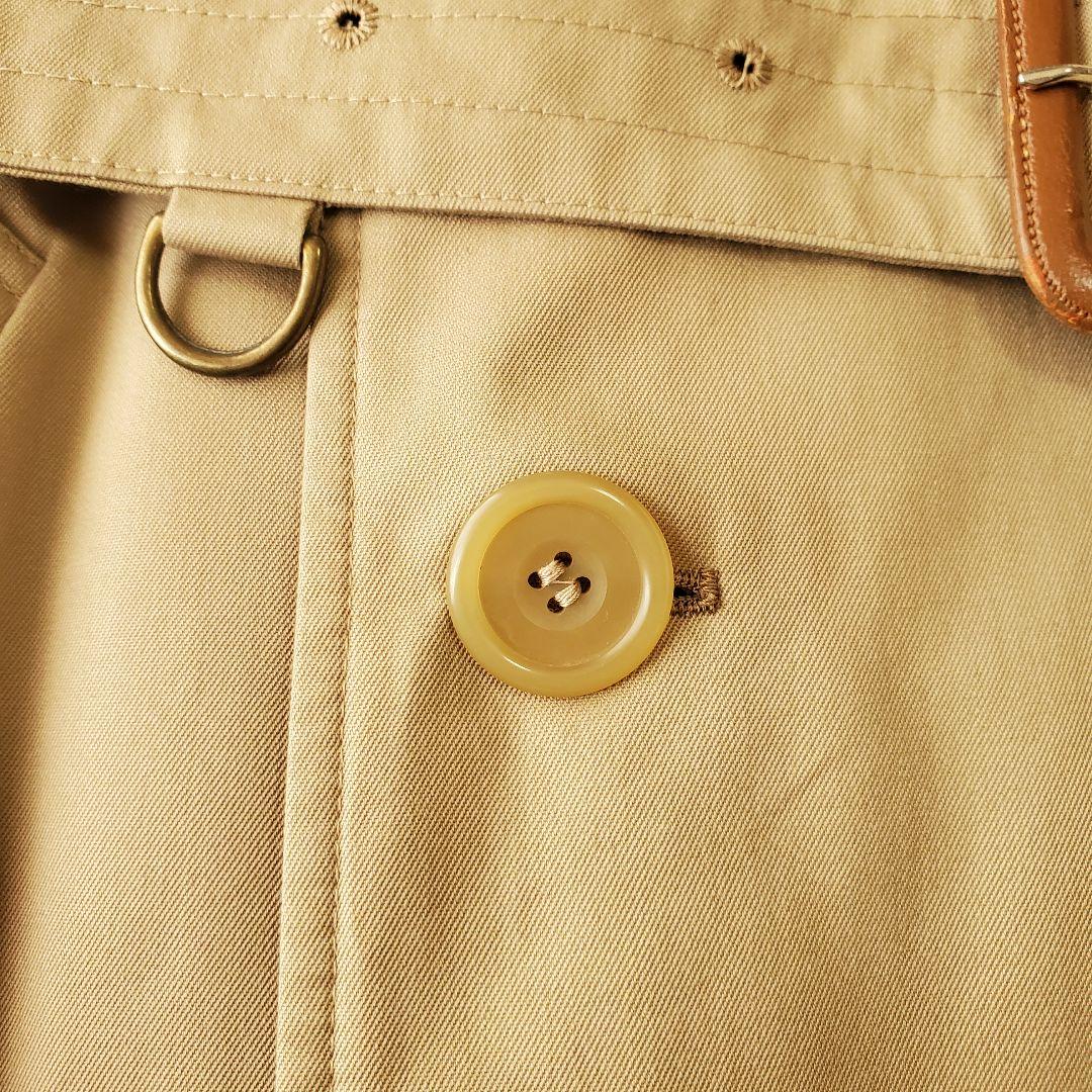 【名作】アクアスキュータム トレンチコート クラブチェック メンズ L