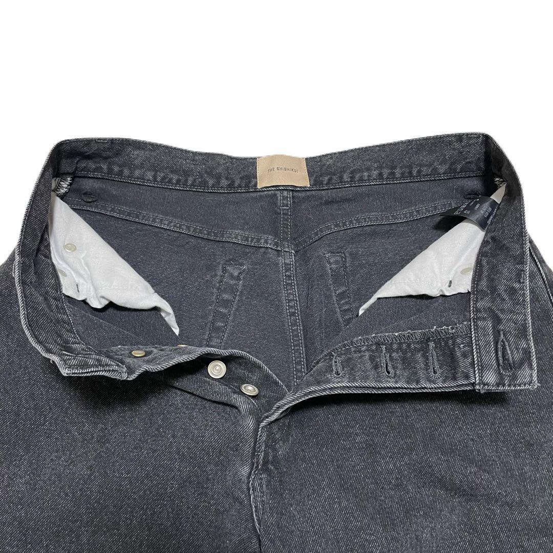 THE SHISHIKUI シシクイ　EASY JEANS BLACK