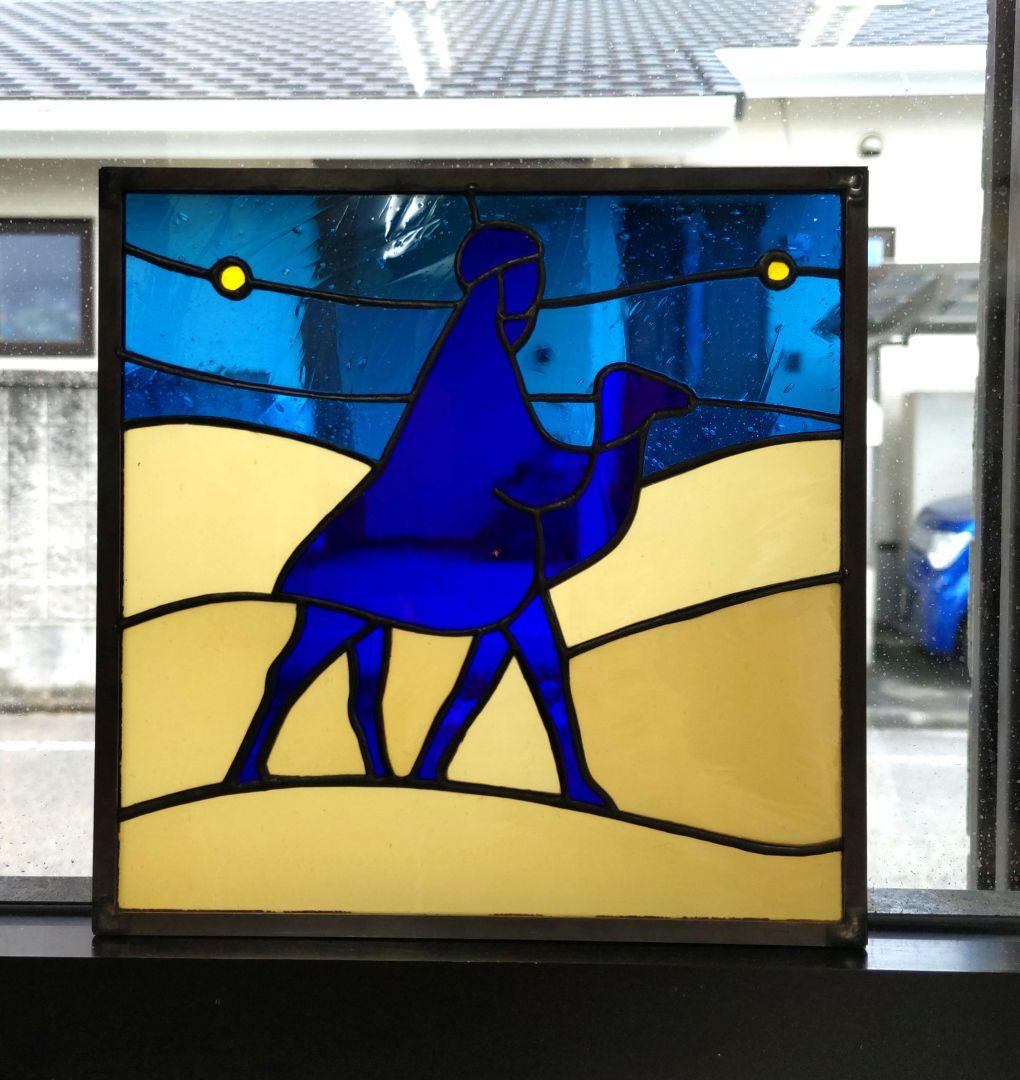 専用 ステンドグラスパネル /３人の賢者