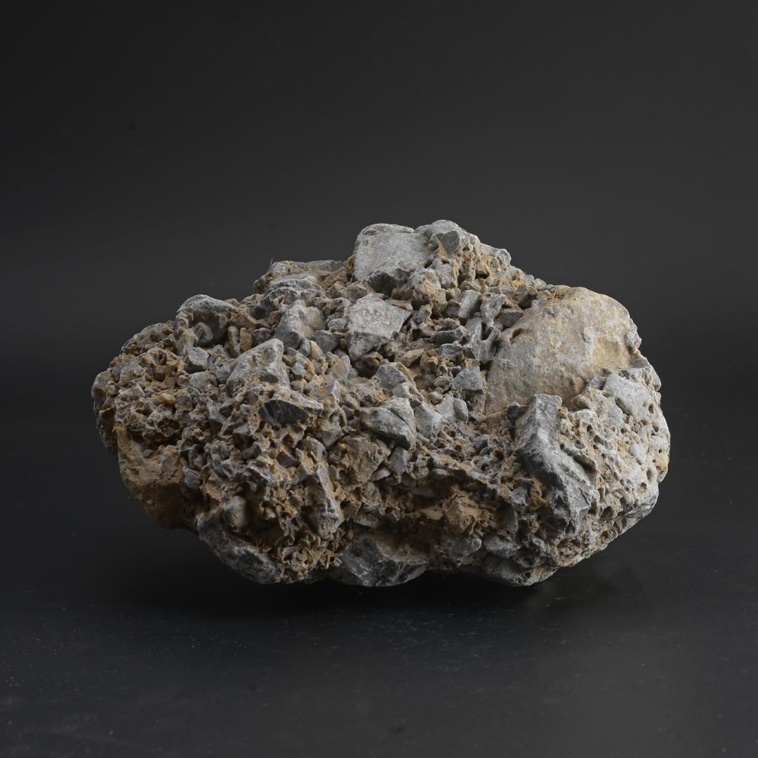 さざれ石（石灰質角礫岩 W22.5cm/D19.2cm/H12.5cm）077