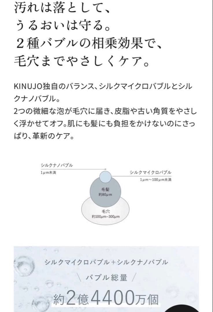 Silk Rich Shower KINUJO シャワーヘッド　LED付