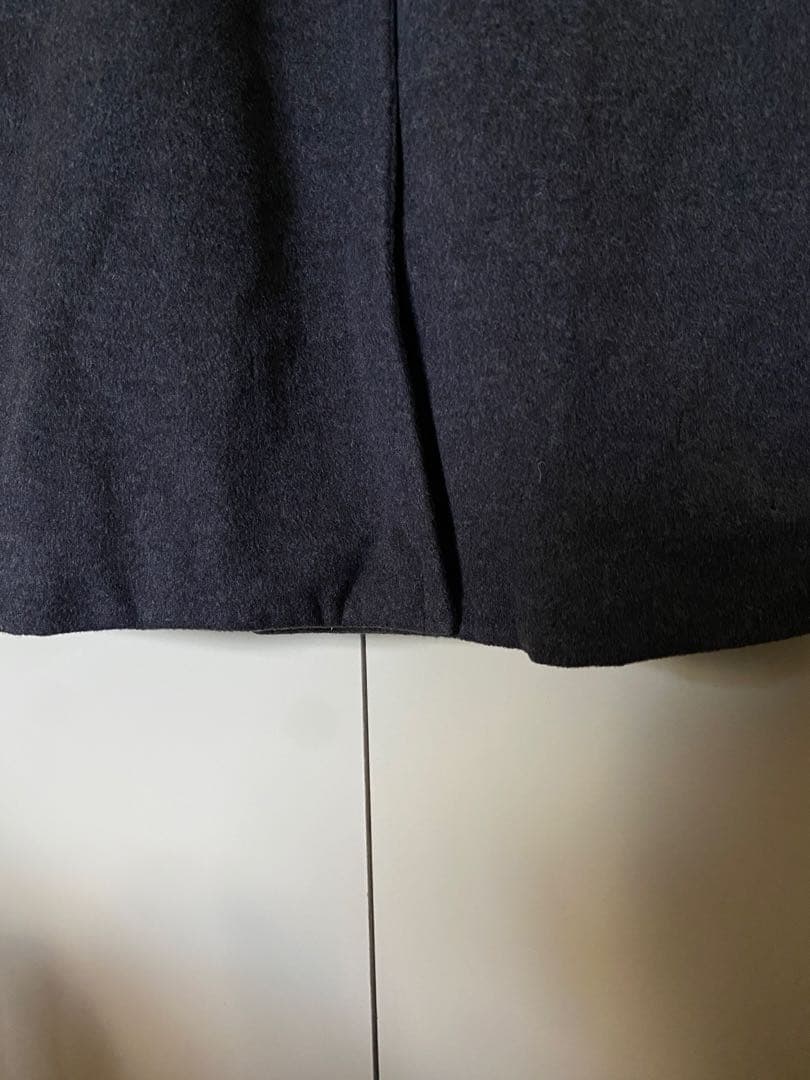 連休セール Yves Saint Laurent グレー ロングコート