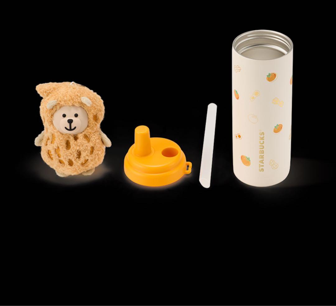 海外限定 Starbucks 干支 ベアチャーム付き タンブラー 570ml②