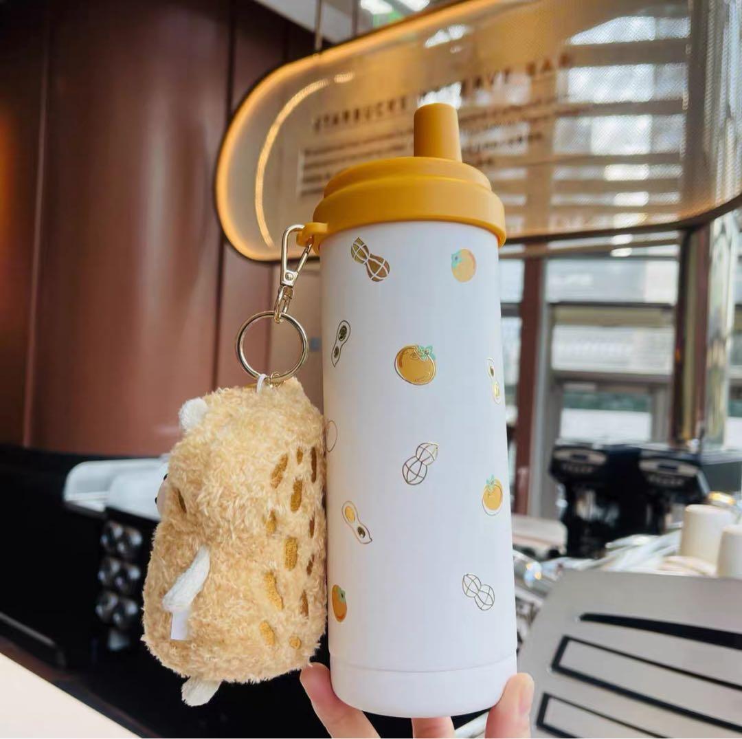 海外限定 Starbucks 干支 ベアチャーム付き タンブラー 570ml②