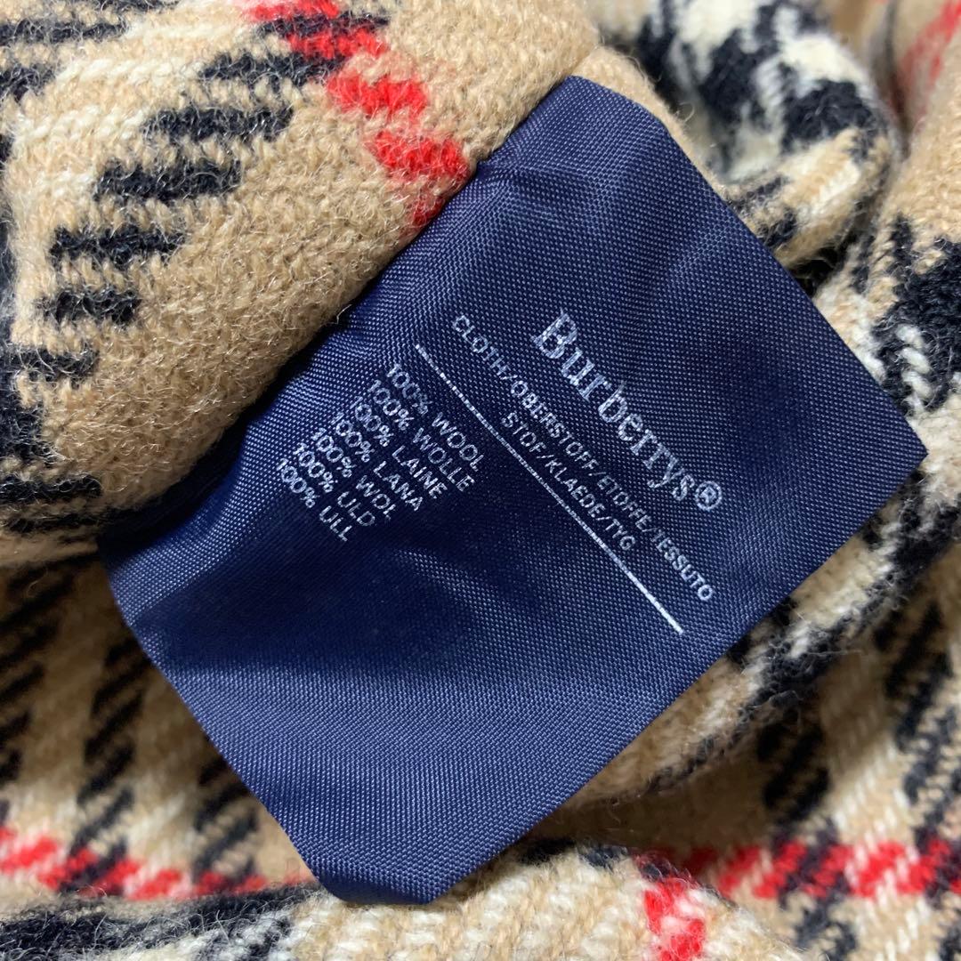 バーバリーズ 英国製 ステンカラーコート ノバチェック ライナー ベージュ 48