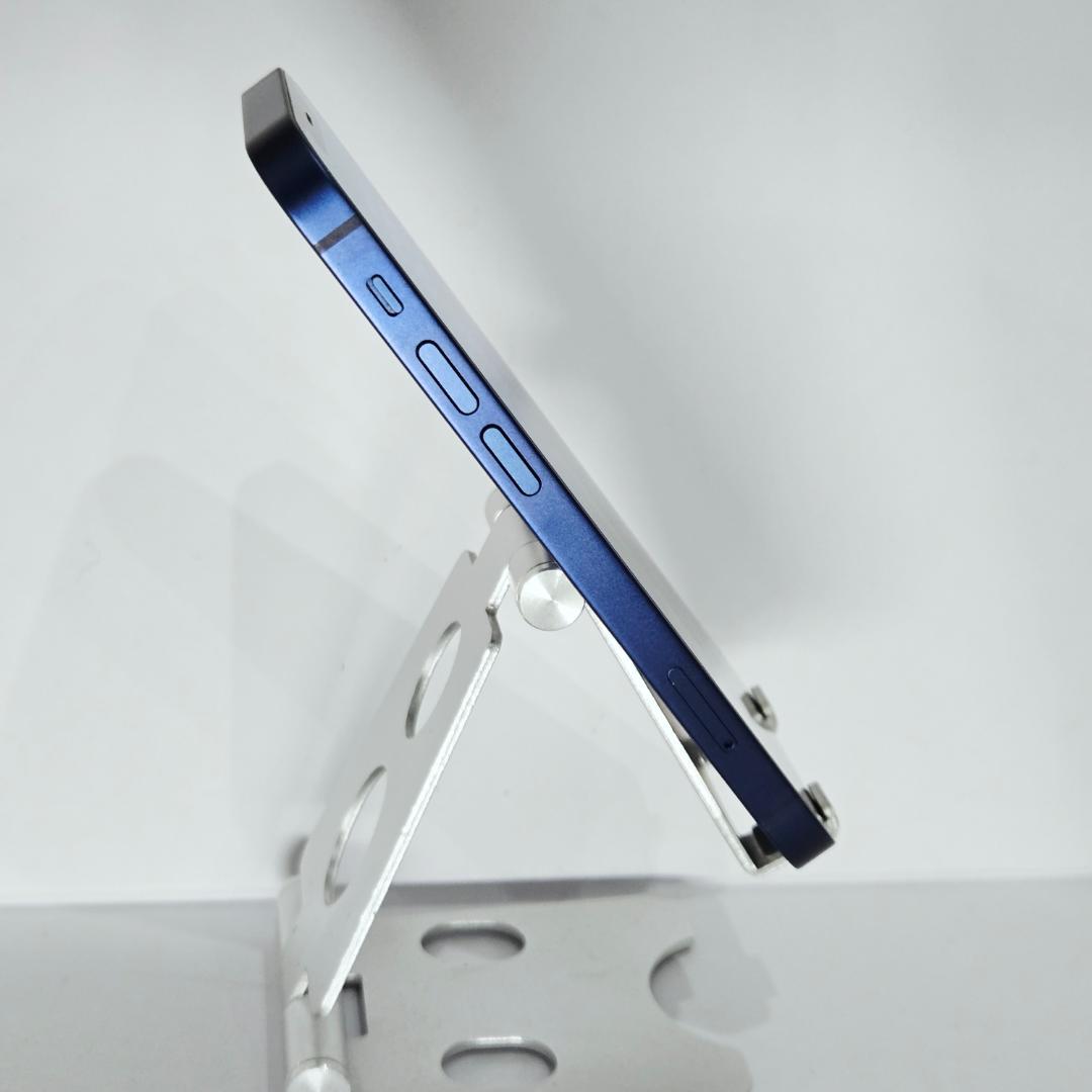 06 iPhone12mini ブルー SIMフリー 美品