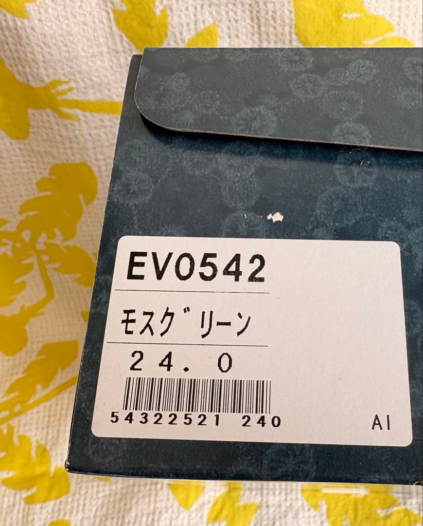 未使用箱付き ミナペルホネン×ムーンスター スカイフル 24cm モスグリーン