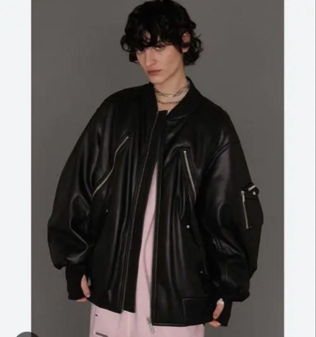 PRANK PROJECT フェイクレザーMA-1