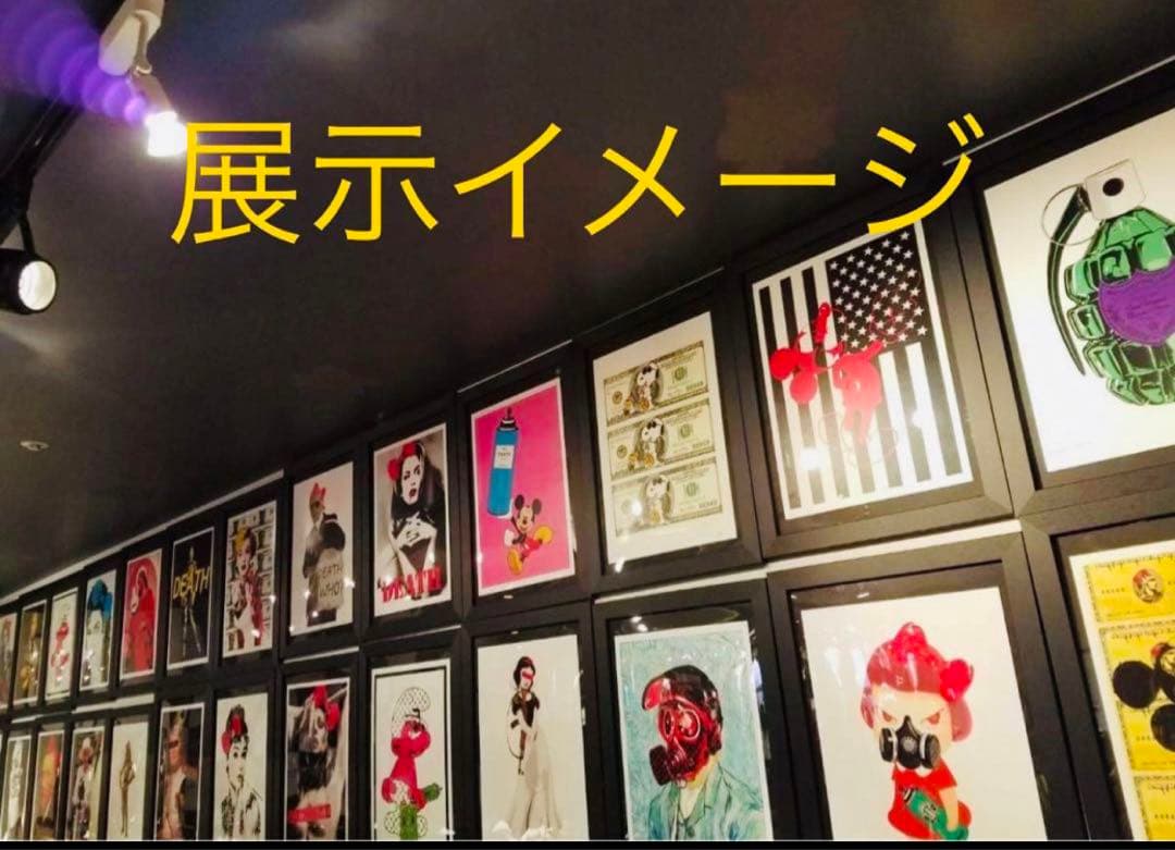 世界限定100点　正規品DEATH NYC ポップアート パリ エッフェル塔