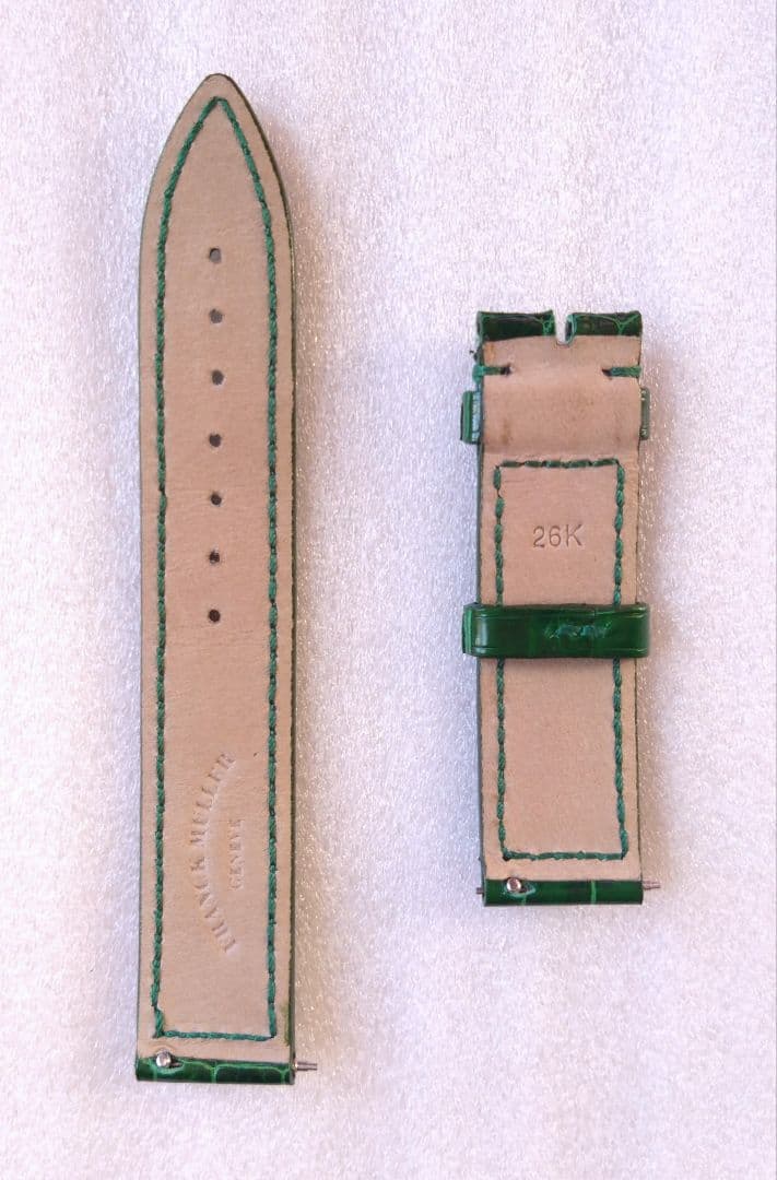 フランク ミュラー ロングアイランド用 純正レザーベルト ( 900／902用)