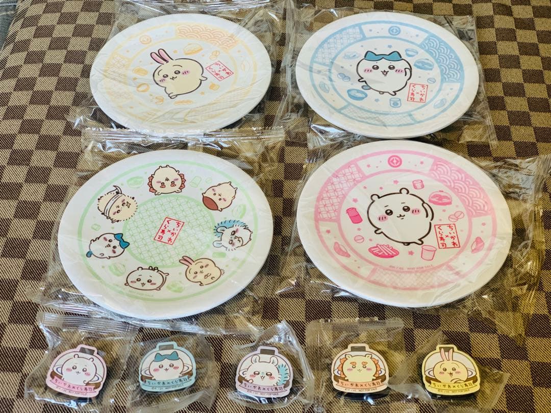 くら寿司×ちぃかわ　4枚コンプリート