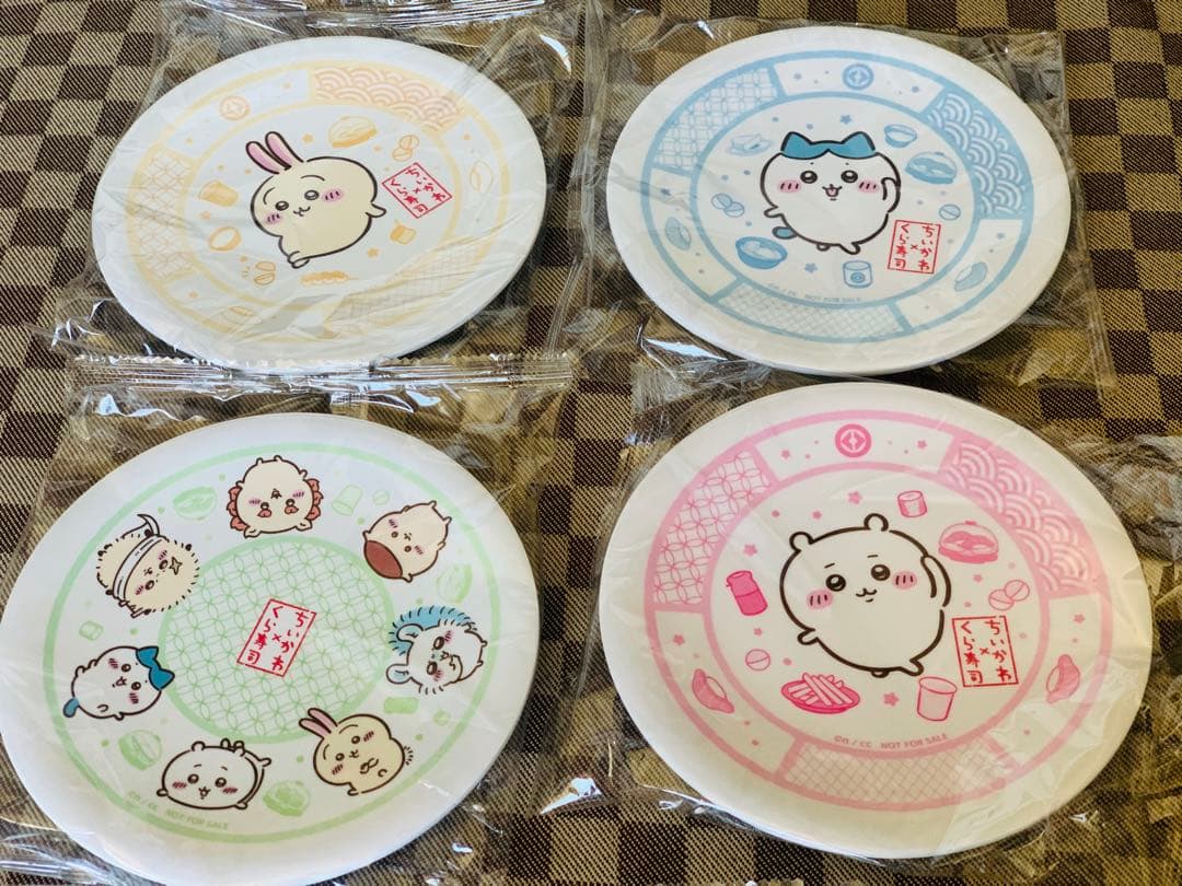 くら寿司×ちぃかわ　4枚コンプリート